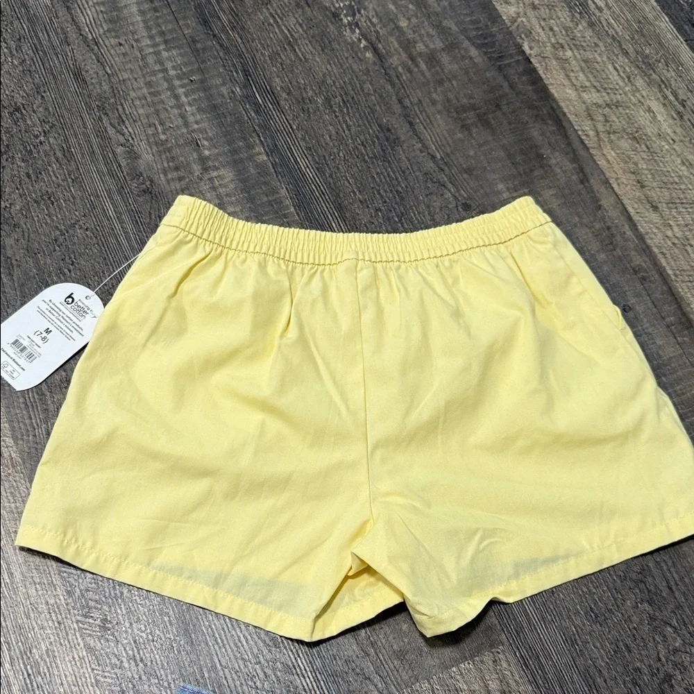 Wonder Nation Yellow and Blue Kids Shorts Set